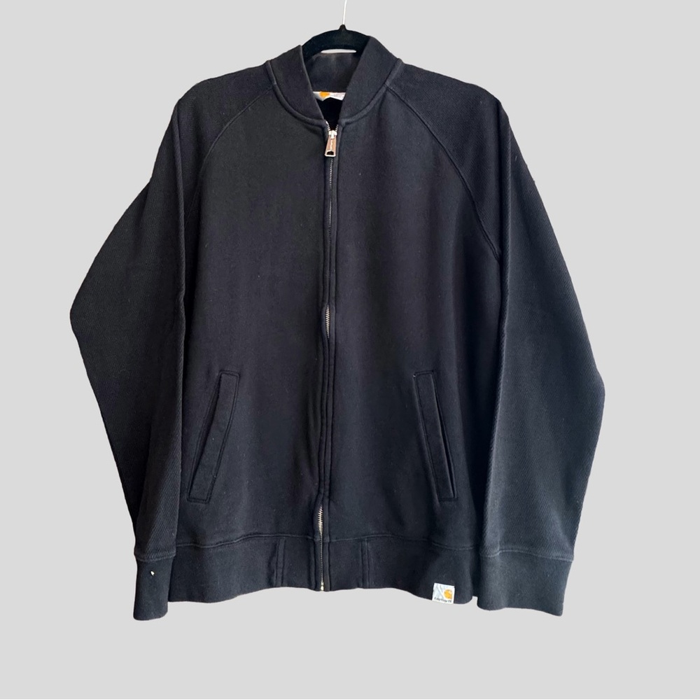 Carhartt Vintage Freeman Baseball Jacket Full Zip Size Large